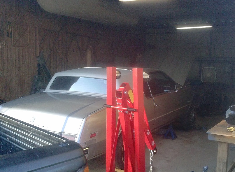 Toronado in shop small.jpg